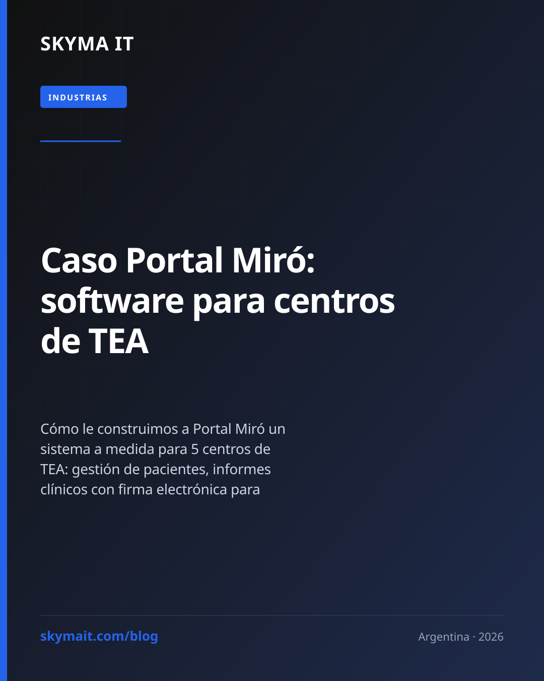 Caso Portal Miró: software para centros de TEA