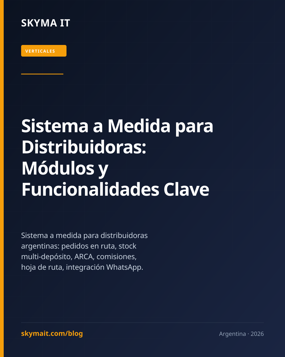 Sistema a Medida para Distribuidoras: Módulos y Funcionalidades Clave