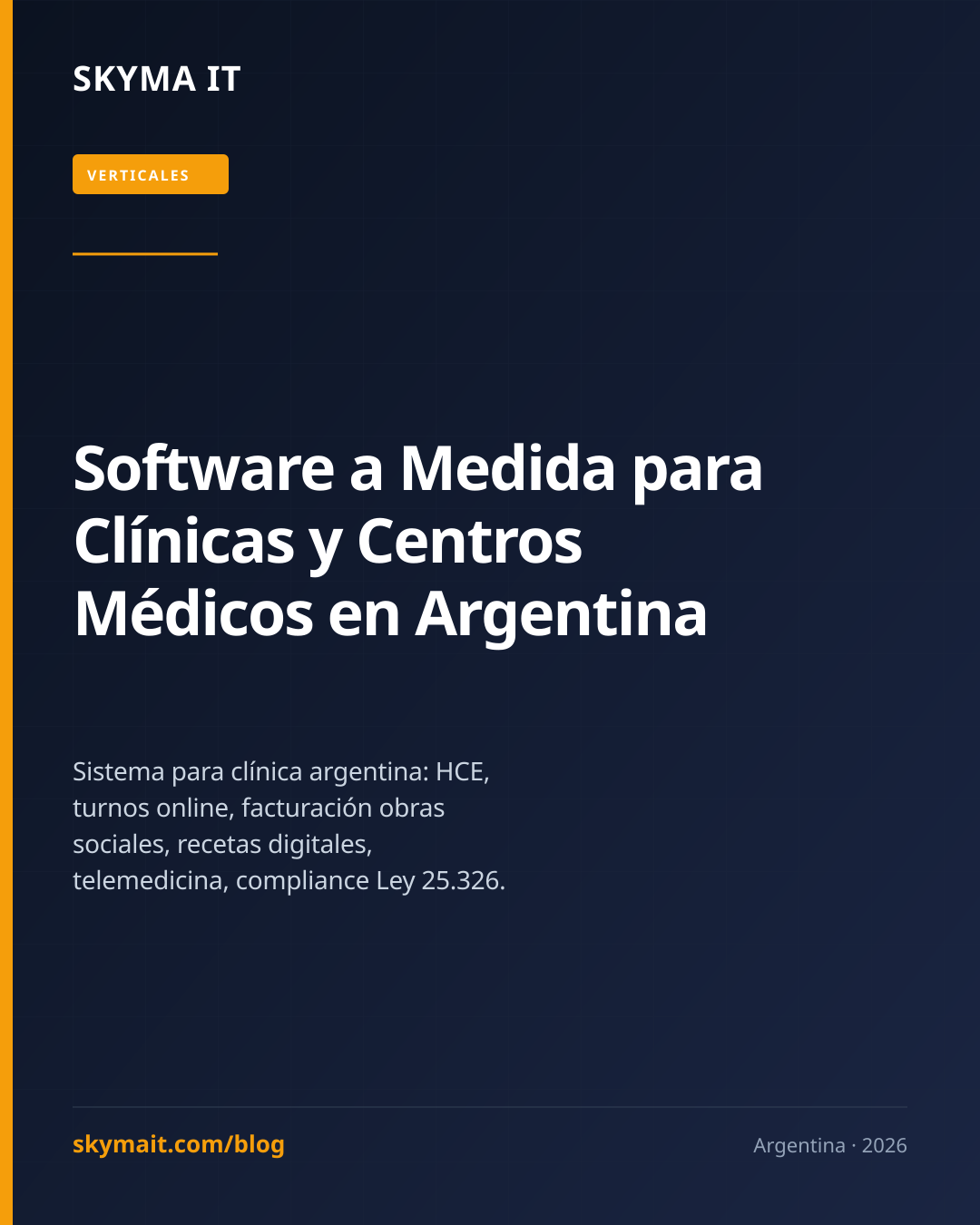 Software a Medida para Clínicas y Centros Médicos en Argentina